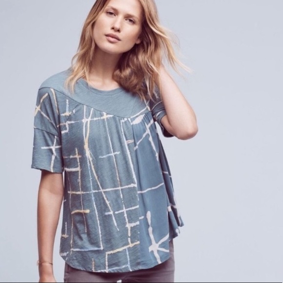 Anthropologie Akemi & Kin Oversized Tee - Picture 1 of 14